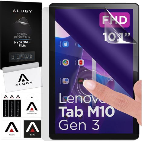 Pellicola protettiva in idrogel Alogy per Lenovo Tab M10 di terza generazione da 10,1” 2022 TB-328FU TB-328XU (1/4)