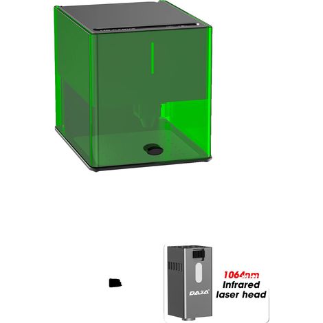 Graveur Laser, Zone de Gravure de 100x100mm, Matériaux Polyvalents, Costume de base 2, 10W, Prise EU-a (1/2)