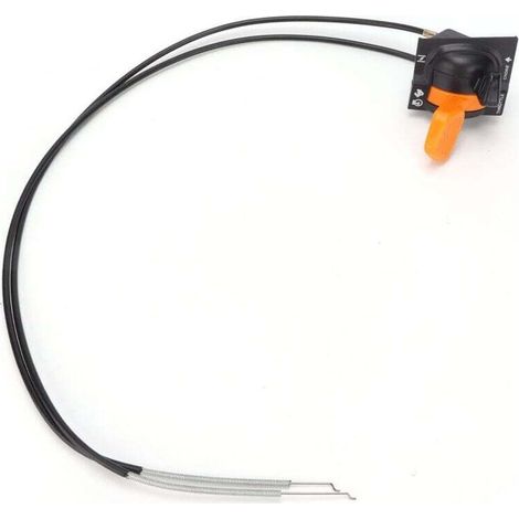 Levier de Starter Accélérateur avec Câble AM140333 Compatible Tracteur Tondeuse Autoportée (1/4)