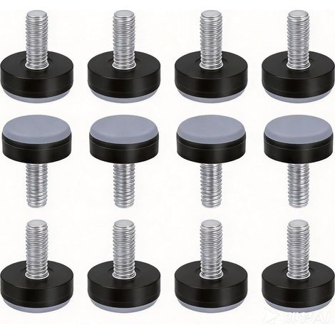 8 Pièces Patins Teflon Ø 20mm Réglable Patin Chaise M6 Patins Glisseurs (1/5)