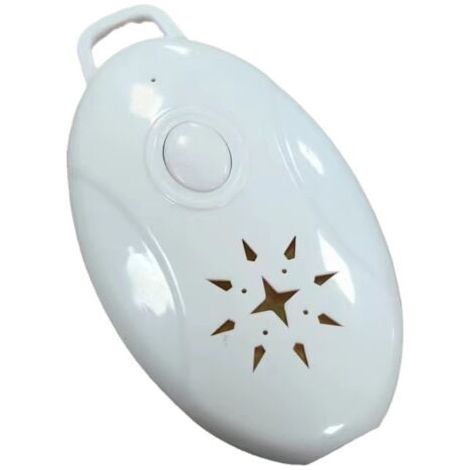 BUNTHAUS Répulsif anti-tiques à ultrasons portable pour l'extérieur Répulsif électronique pour le contrôle des parasites Répulsif puces (1 pièce) (1/5)