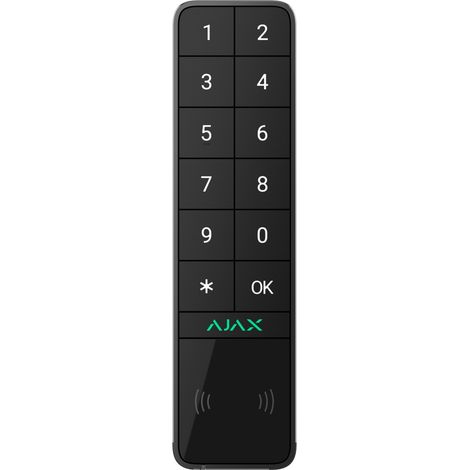Ajax KeyPad Outdoor Jeweller Black Tastiera Wireless