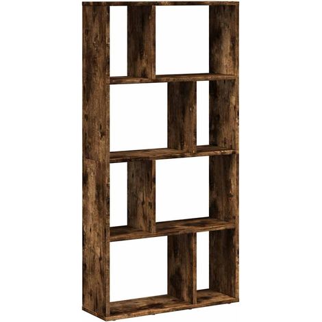Maison Exclusive - Bücherregal Räuchereiche 60x20x120,5 cm Holzwe