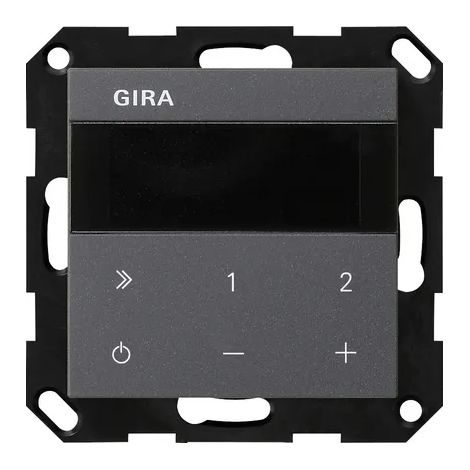 Gira Radio UP IP System 55 Antracita [232028], 2320 28