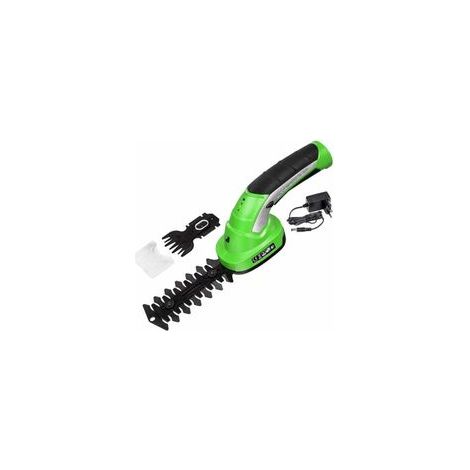 QORVA-Taille Haie Electrique tondeuse à gazon pour couper les haies, les pelouses (1/4)