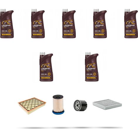 Kit tagliando 4 FILTRI e 7L OLIO compatibile con Ford S-Max II 2.0 EcoBlue 140kw dal 2018 (1/5)