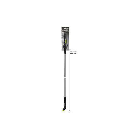 Lancia telescopica in alluminio Marolex regolabile da 1,5 a 3 metri con manico per nebulizzatore.