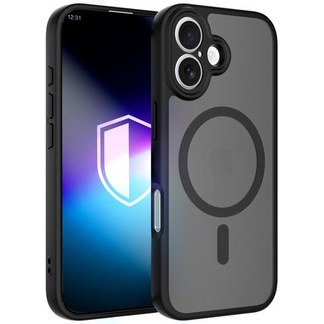 Funda MagCase 3mk Misty negra para Apple iPhone 17 (1/5)