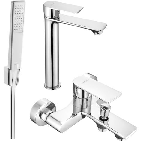 Mexen Royo R72 ensemble de bain, chrome - 72213R72-00