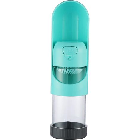 Gourde pour chien portable, distributeur d'eau pour animaux de compagnie, gobelet de voyage pour chiot, idéal pour les promenades et randonnées en extérieur. (1/4)