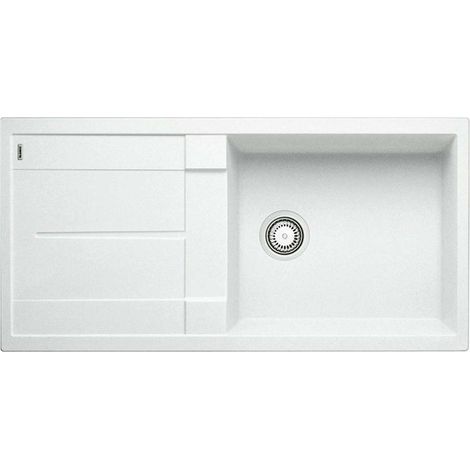 Blanco Metra XL 6 - Lavello in silgranit, 100x50 cm, bianco 515136