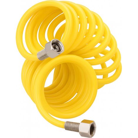 Airbrush Spiralschlauch 2x G 12,91 mm (1/4") Innengewinde 5 m Druckluftschlauch