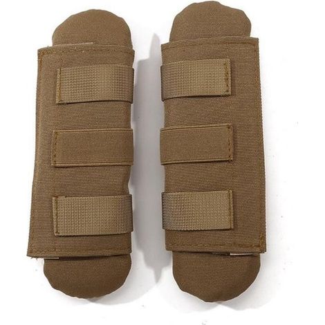 Almohadillas para hombros，Paquete de 2，Almohadilla para hombro，Protector de hombro，Almohadillas para correas de hombro，21 x 7 cm (1/4)