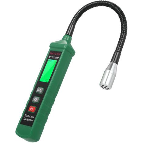 QORVA-Détecteur de fuite de gaz naturel avec sonde de 8 pouces, détecteur de fuite propane, contrôle des fuites de gaz combustibles comme gaz naturel, propane, méthane, essence,de