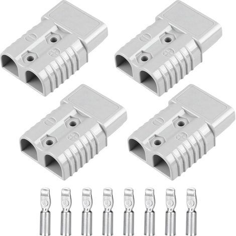 4 pièces 175A Connecteur Rapide Batterie, Rapide Prise de Connecteur, Batterie Connexion Rapide Prise, Bornes de Batterie de Voiture pour Voiture Camping-Car Caravane Moto Bateau (1/5)