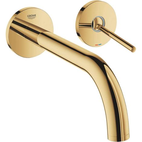 GROHE Atrio Kit d'habillage pour robinet mural encastré 2 trous tête 22.1cm cool sunrise (1/2)