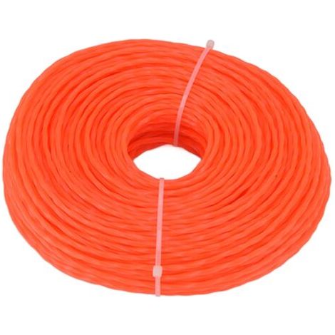 Cordon de Débroussailleuse en Nylon de 3,0 Mm, Ligne de Débroussailleuse Torsadée de 85 M de L, Haute Performance de Coupe et Résistance aux Dommages, pour Tondeuses et Débroussailleuses à Usage In,A (1/5)