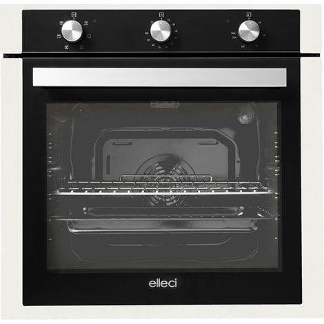 Elleci Plano forno 73 L Nero, Bianco (1/3)