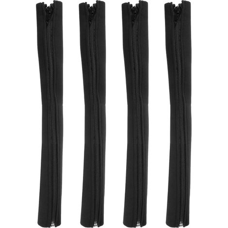 Kabelschutzschlauch 4 Stück 50 x 10 cm Schwarz Neopren Kabelkanäle Kabelmanagement Kabelummantelung Kabelorganisator Kabelschutz Zuschneidbar Für (1/5)