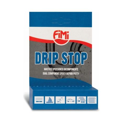 Mastice epossidico bicomponente drip stop 65 gr