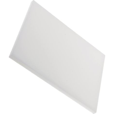 Planche à découper en plastique trou poinçon outil d'estampage LeatherCraft White 20 x 15 cm