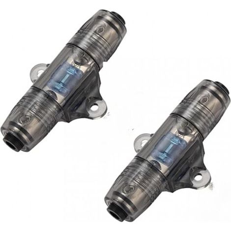 2 Pièces 6-10 Calibre Porte-fusible en Ligne
