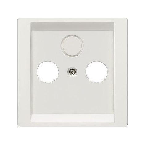 Tapa toma TV 2/3 salidas blanco Siemens Delta Style 5TG13380WH