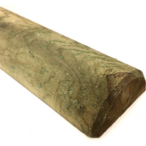 Mezzi pali in legno impregnato 20 pezzi diametro 8 cm lunghezza 300 cm per recinzioni giardino - Esterni da Vivere (1/2)