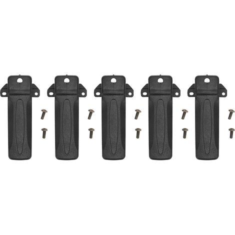 5 Pièces Clip Ceinture Radio Kenwood TK3207 TK2207, Accessoire Portable Résistant pour Talkie-Walkie (1/5)