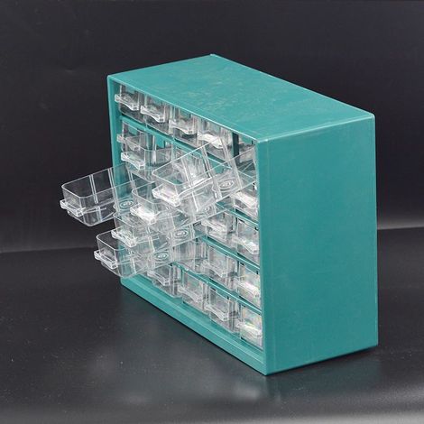 25 Cajones de Almacenamiento Multi-Uso Organizador de Herramientas Piezas Pequeñas (1/5)