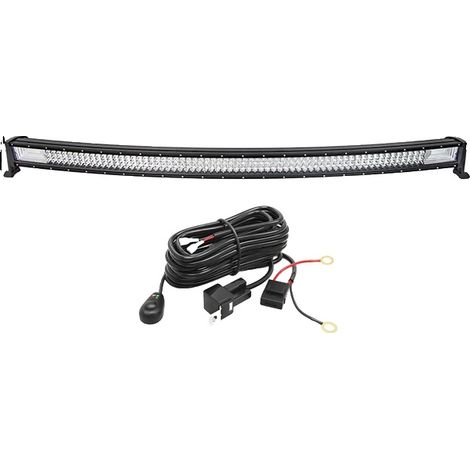 Barre lumineuse LED, Éclairage haute performance, Résistance durable aux intempéries, Fil courbé de 52 pouces (1/2)