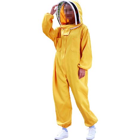 Combinaison d'apiculteur pour enfants (unisexe - convient aux enfants mesurant entre 120 et 150 cm) (1/5)