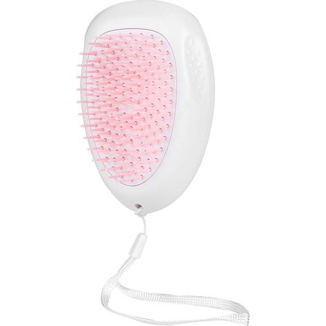 Peigne de massage rose pour chats et chiens, brosse confortable pour le toilettage et l'épilation des animaux de compagnie. (1/5)