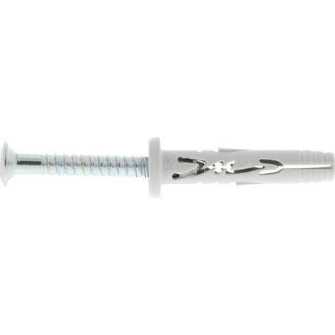 Spit – Boîte de 50 chevilles HIT M à douille plate – Nylon haute performance – Longueur 110 mm – Diamètre 8 mm – 60093 (1/5)