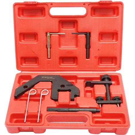 Set di strumenti per bloccare la distribuzione diesel BMW 2.0/3.0D M47 M57 Breckner Germany (1/4)