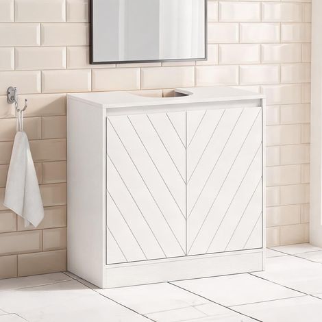 Meuble de salle de bain bianco 60 x 30 x 59,8 cm (1/5)