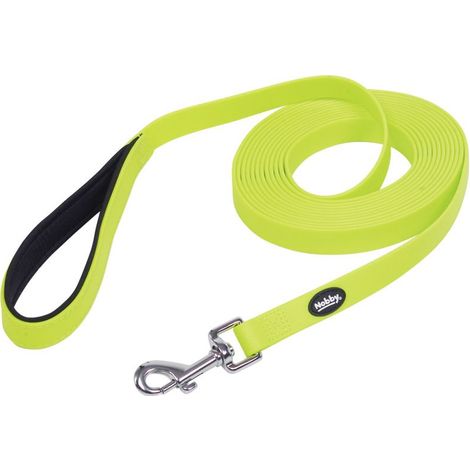 Nobby Schleppleine Cover neongelb Breite  20 mm Leinen