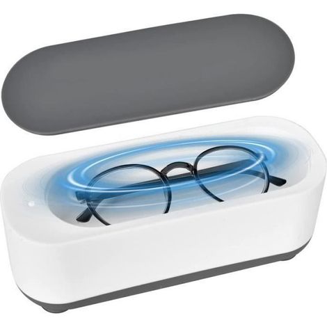 Nettoyeur À Ultrasons - 200 Ml - Pour Bijoux Et Lunettes - Portable (1/4)