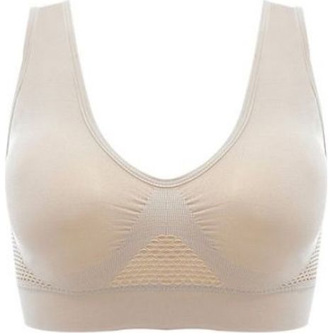 Soutien-gorge push-up sans armatures, respirant et antichoc pour femmes rondes Cheers, sous-vêtements de sport (1/5)