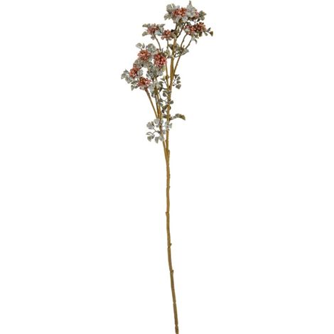 Pink Berry Spray Artificial Flower - Plastic - L17 x W7 x H61 cm - Pink