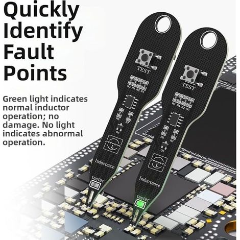 Induktivitätstester, elektromagnetisches Induktionsmessgerät zur Fehlersuche und Reparatur von Spulen auf Motherboards (1/5)