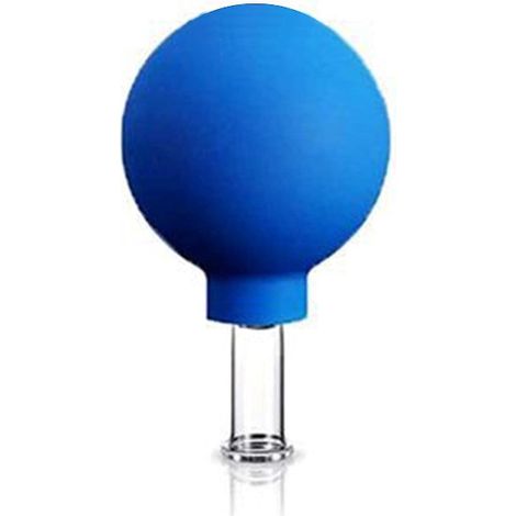 Kit de ventouses pour le visage, ventouses faciales en verre, ventouses de massage à succion sous vide en silicone, kit de ventouses de qualité professionnelle - 1 (1/5)