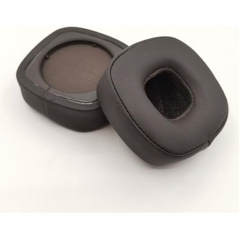 Coussinets d'oreille compatibles avec le casque Bluetooth MARSHALL MAJOR IV - coussinets de rechange marron