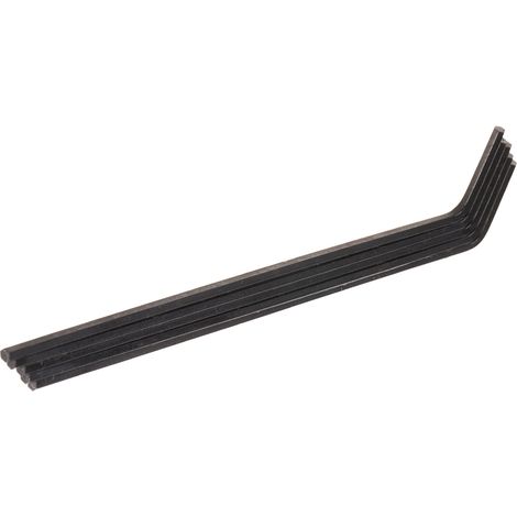 Clé Allen en L RS PRO 2mm Métrique Hexagonal, Bras Long ( Prix pour Paquet de 5 )