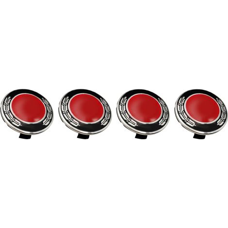 4 cache-moyeux de roue de voiture de 75 mm avec logo, compatibles avec Mercedes-Benz (1/5)
