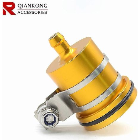 Réservoir de liquide de frein, cylindre d'embrayage et godet d'huile universels pour motos CNC Bajaj Pulsar 200 NS - Or (1/5)