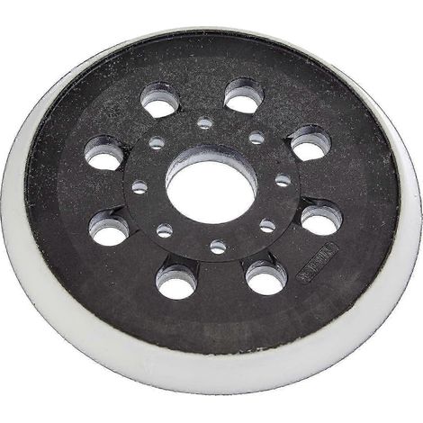 Disque de ponçage mi-dur pour GEX 125-1 AE, plateau de support auto-agrippant de rechange à 5 trous (1/5)