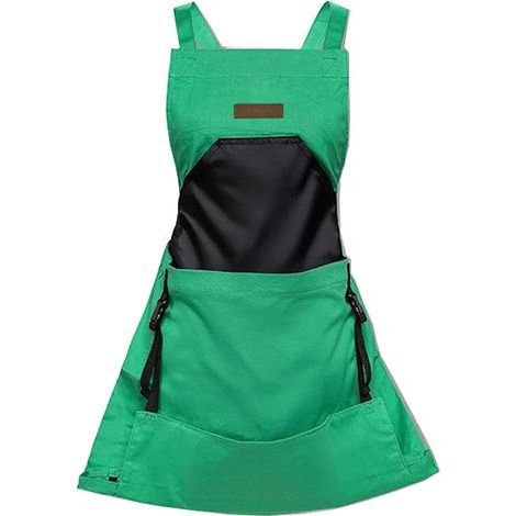 Delantales de jardinería para mujeres, delantales de cocina y repostería, bolsas de almacenamiento ajustables para herramientas de jardinería, delantales impermeables para la cosecha. (1/5)
