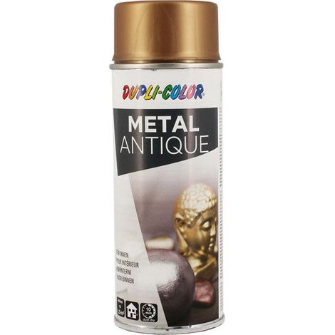 Aérosol - DUPLI-COLOR - Effet bronze - Or antique - 400 ml - Brillance décorative