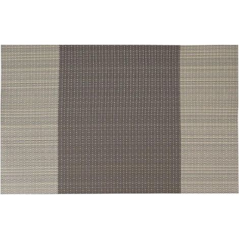 Set De Table - Pvc Polyester - 45 X 30 Cm - Antidérapant - Résistant À La Chaleur Jusqu'à 100 °C - Lot De 6 (1/5)
